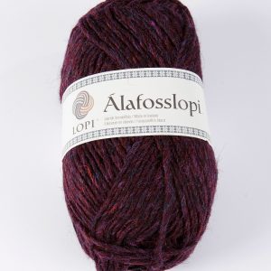 istex alafosslopi 100g bordeaux heather 809961