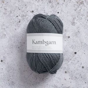 istex kambgarn 50 g steel grey
