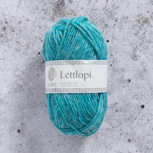 istex lettlopi 50g glacier blue heather 11404