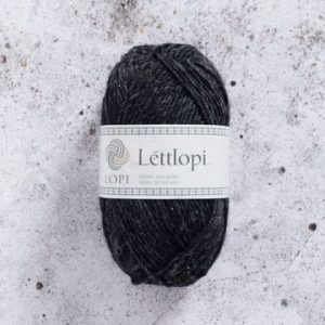 istex lettlopi 50g black heather 10005