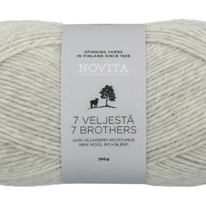 Novita 7 veljestä 100g 047 Jäkälä
