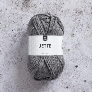 järbö Jette villalanka 50 g Grey stone 26318