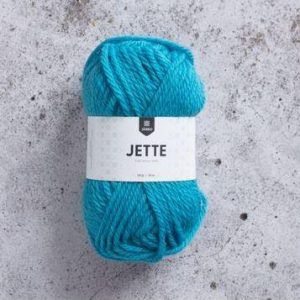 järbö Jette villalanka 50 g Aqua blue 26321