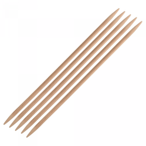 Knitpro Basix birch sukkapuikot – 20 cm