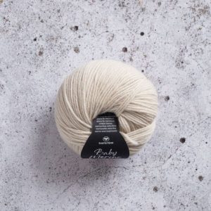 svarta fåret baby merino alabaster beige 25 g 301006