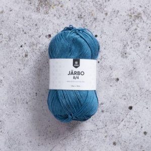 järbö 8/4 puuvillalanka denim blue 50 g 081