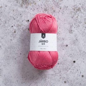 järbö 8/4 puuvillalanka hot pink 50 g 043