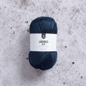 järbö 8/4 puuvillalanka navy blue 50 g 058