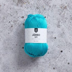 järbö 8/4 puuvillalanka turquoise 50 g 029