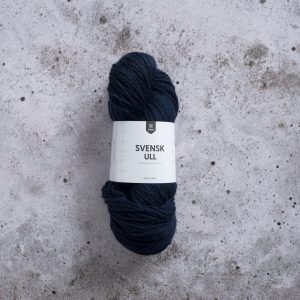 Järbo – Svensk Ull 100 % villa Bergslagen Dark Blue 9015