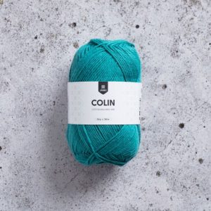 järbö colin puuvillasekoite petrol aqua 50 g