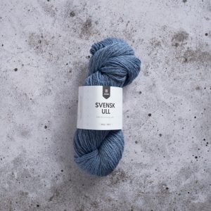 järbö svensk ull 3 tr 100 g dala blue 9012