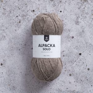 järbö alpacka solo tumma beige 50 g