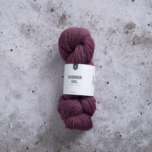 järbö svensk ull 3 tr 100 g heather field 9009