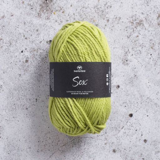 svarta fåret sox sukkalanka lime green 50 g 439238 svarta fåret sox sukkalanka lime green 50 g 439238