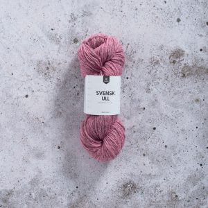 järbö svensk ull 3 tr 100 g mårbacka pink 9017
