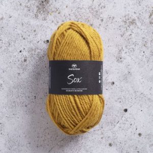 svarta fåret sox sukkalanka mustard yellow 50 g 439234