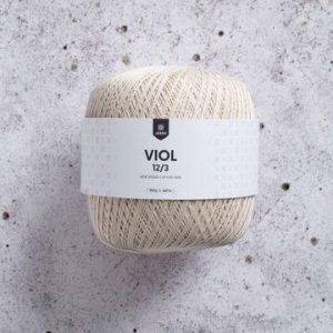 järbö viol 12/3 puuvillalanka offwhite 100 g 3400